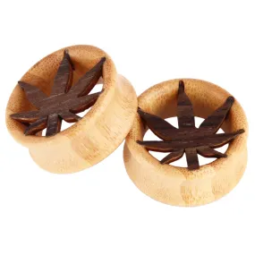 Maple Leaf Wooden Ear Plugs