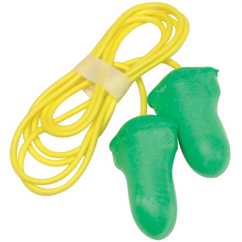 Max-Lite T-Shape Polyurethane Foam Corded Earplug