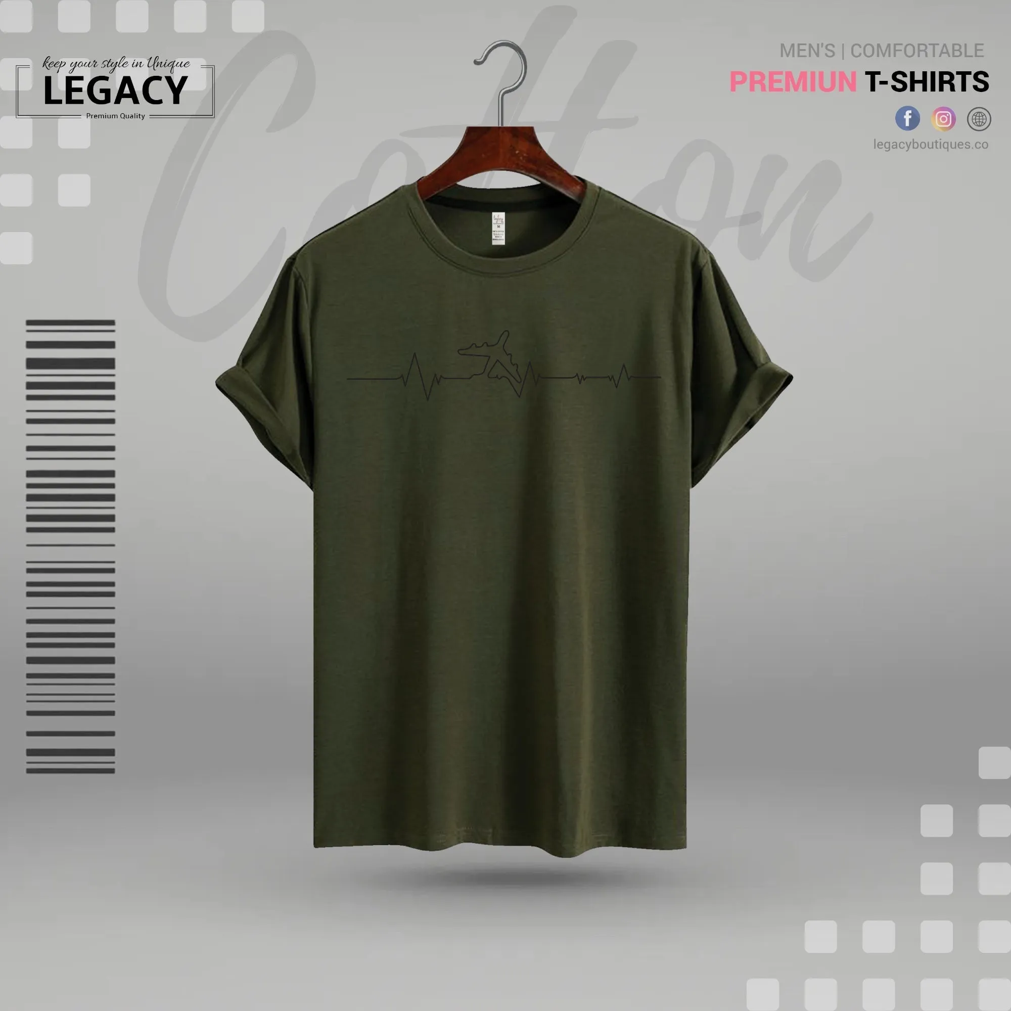 Men Cotton T Shirt