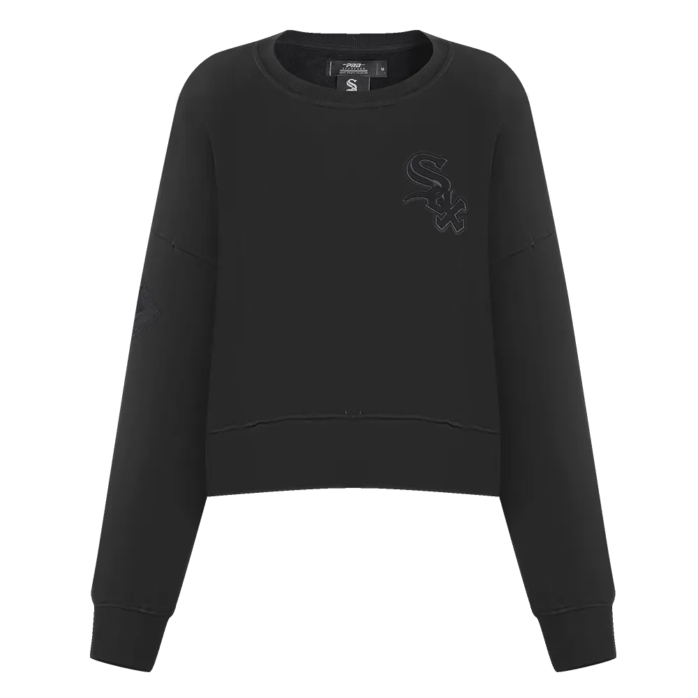 MLB CHICAGO WHITE SOX NEUTRAL WOMEN'S CREWNECK (BLACK)