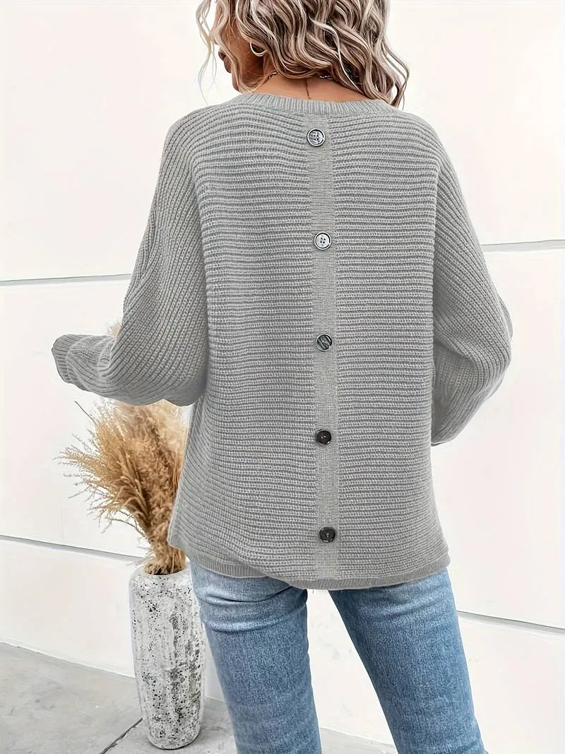 Monica – Spring Crew Neck Sweater