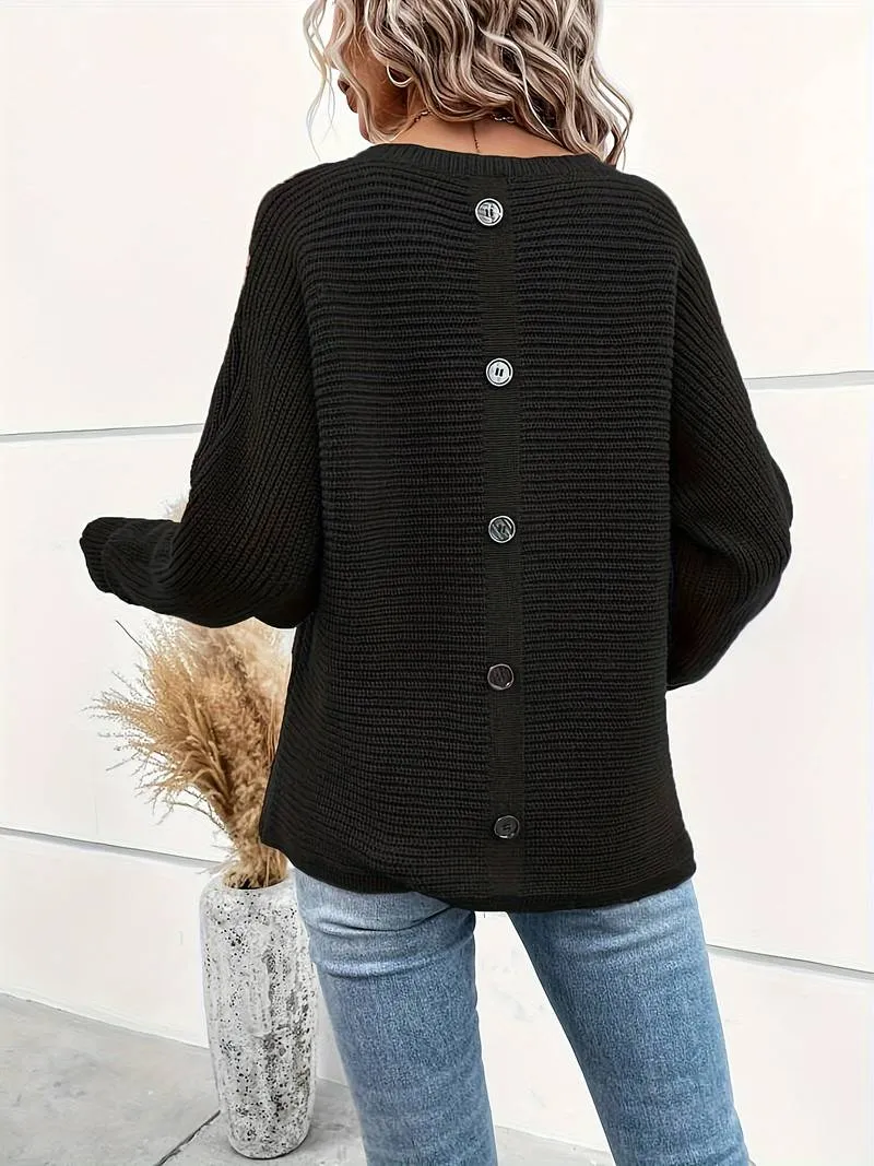 Monica – Spring Crew Neck Sweater