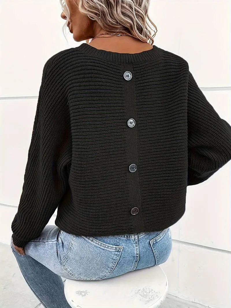 Monica – Spring Crew Neck Sweater