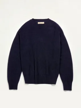 Navy Innes Geelong slouch crewneck