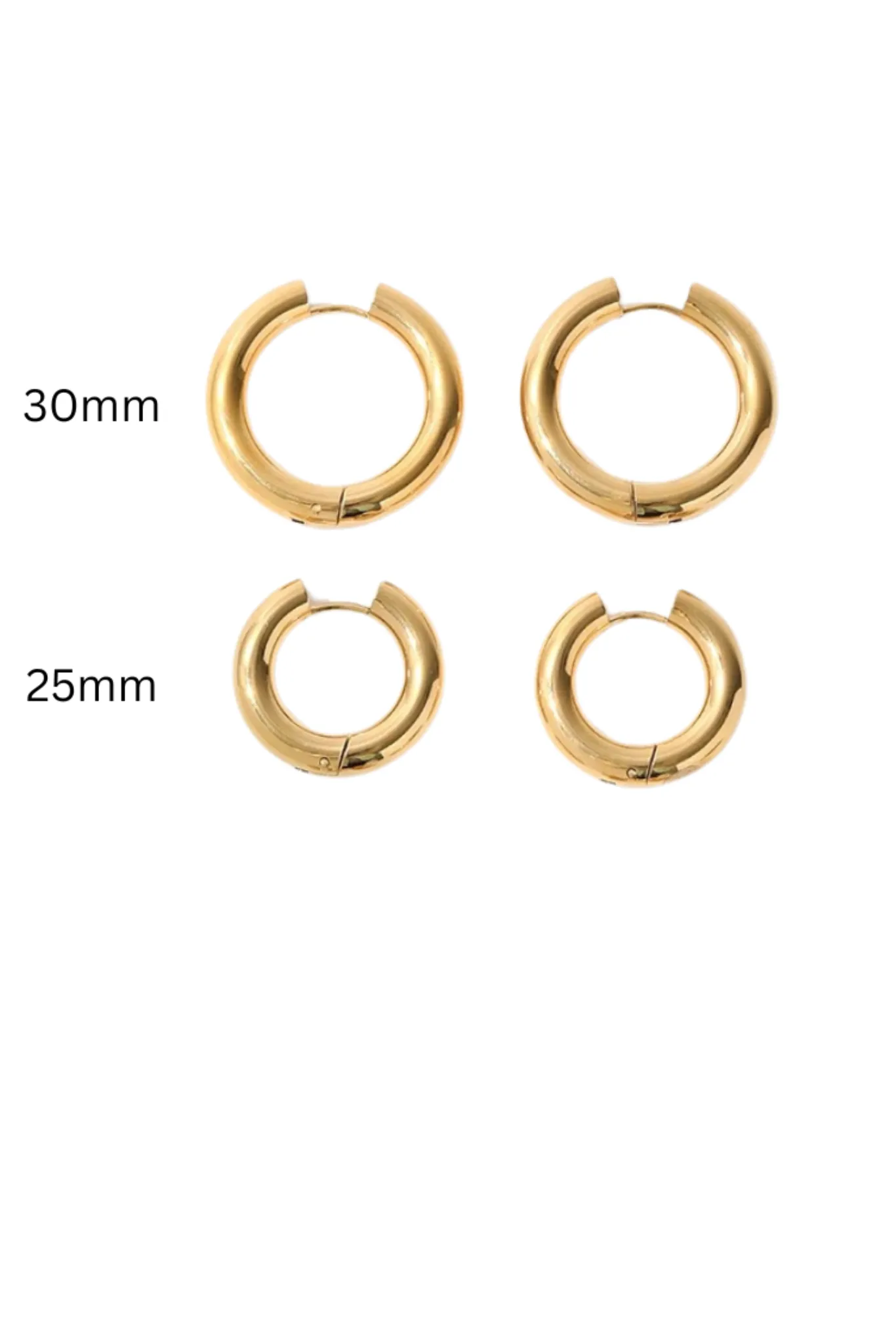 Naxos Chunky Hoop Earrings