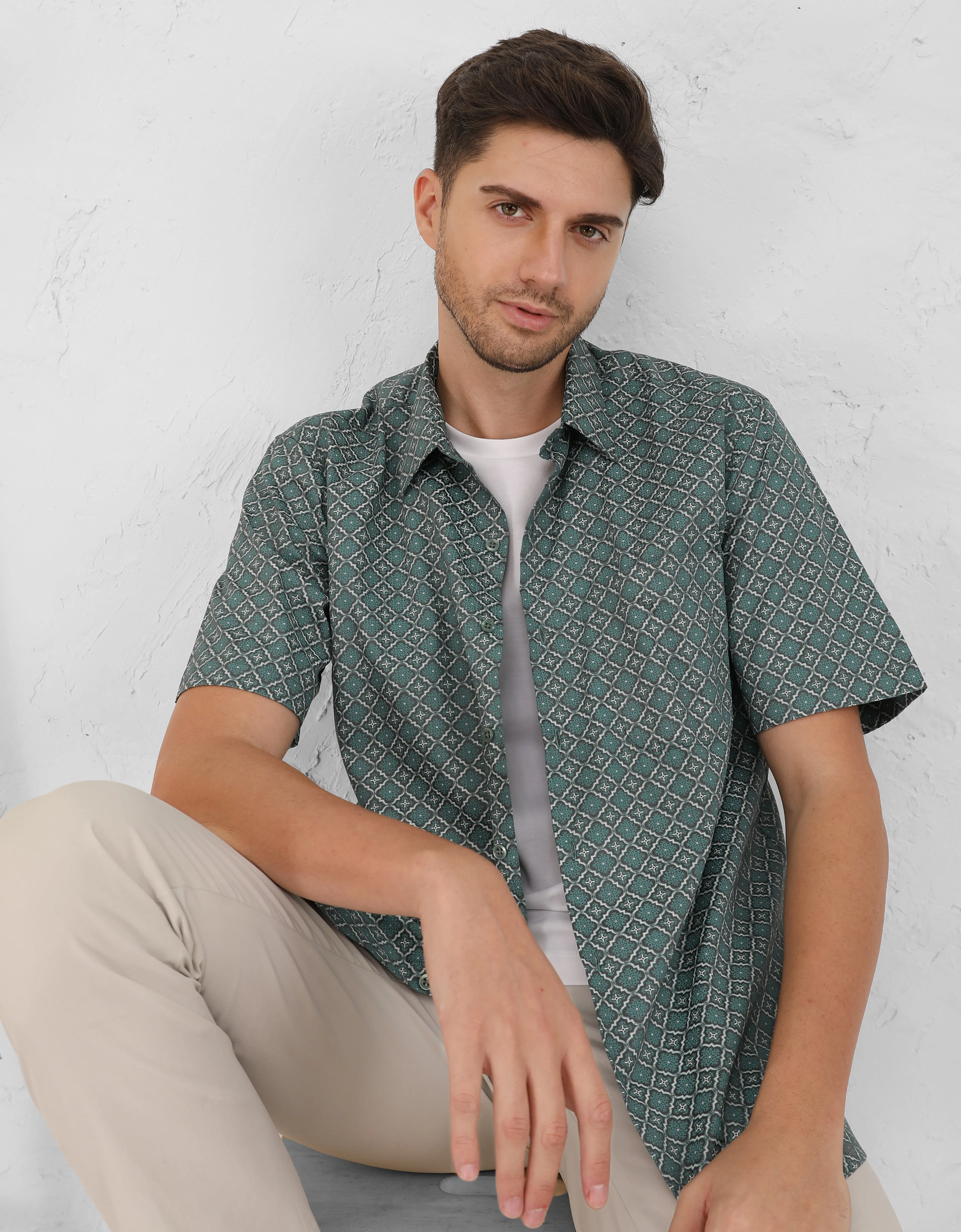OLIVER SHIRT (SPRING GREEN)