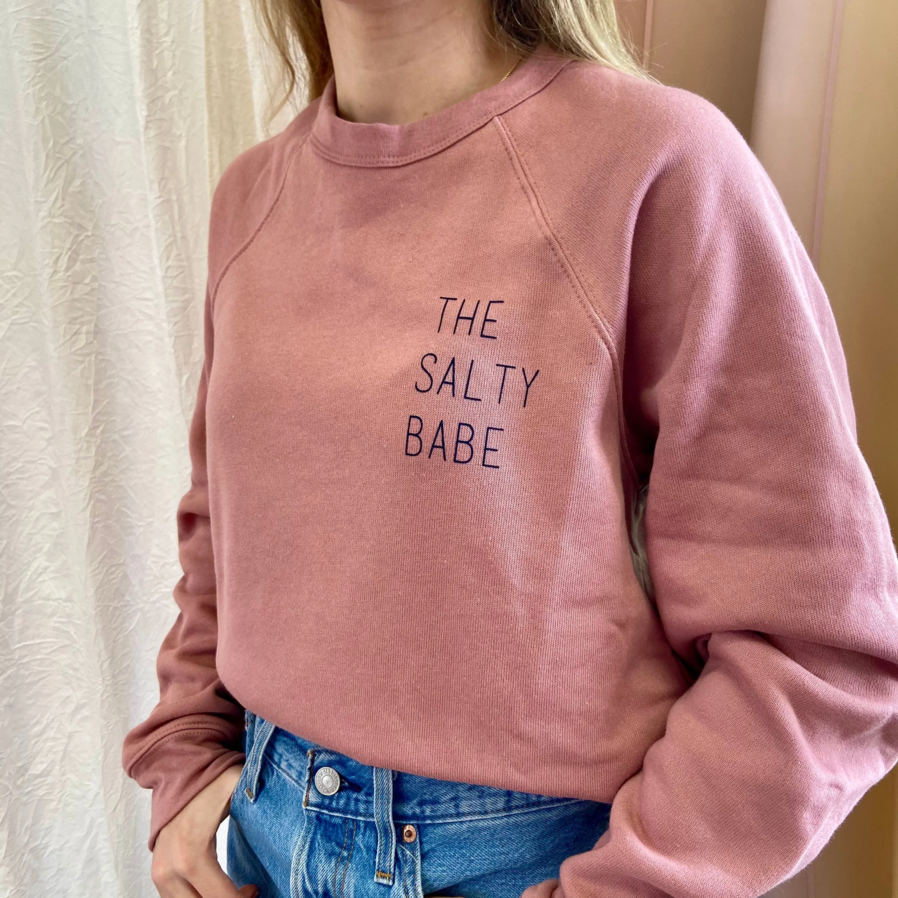 OMMS Classic Crew Fleece - Mauve