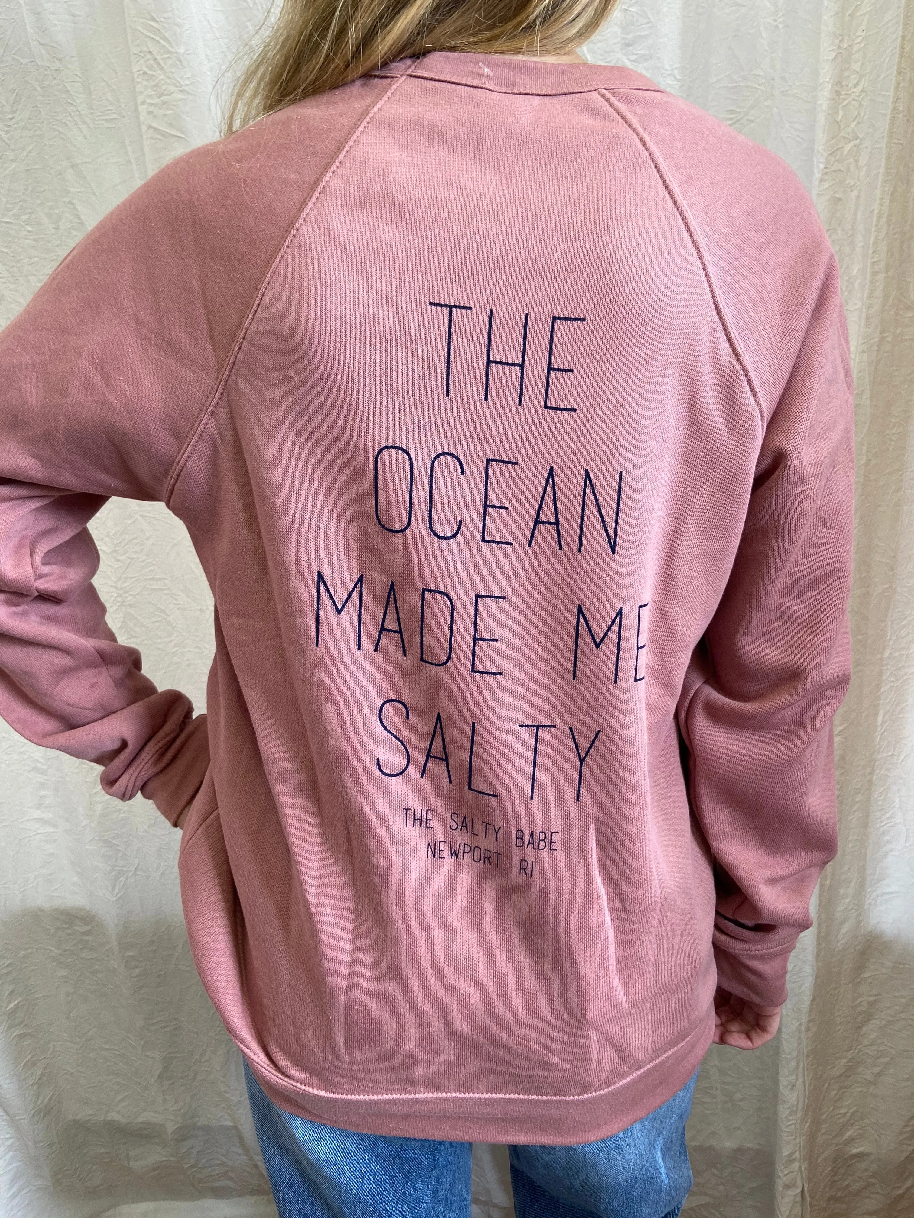 OMMS Classic Crew Fleece - Mauve