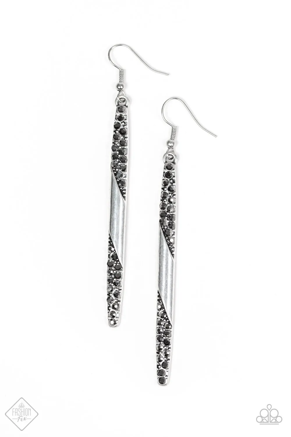 Open Door Jewelry - Award Show Attitude Earrings - Paparazzi Accessories