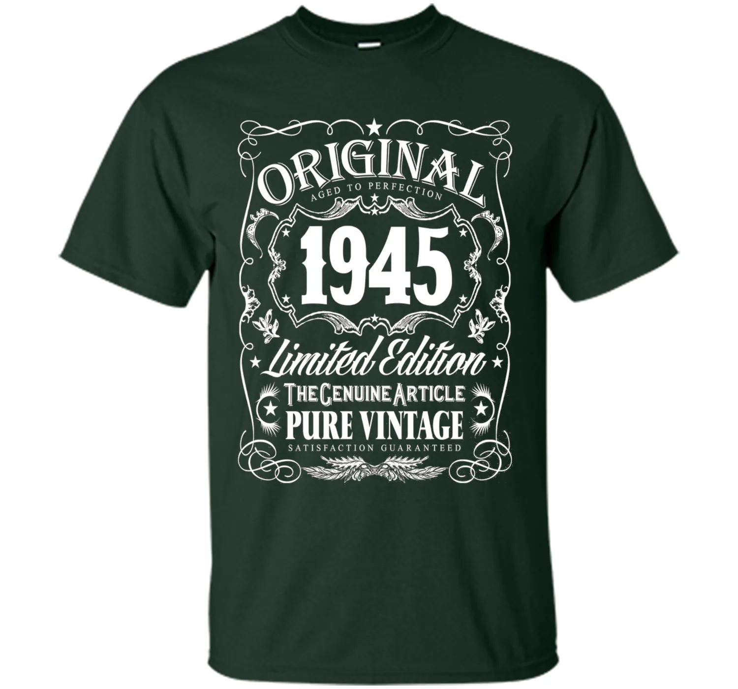Original 1945 Aged To Perfection 71st Birthday T-Shirt