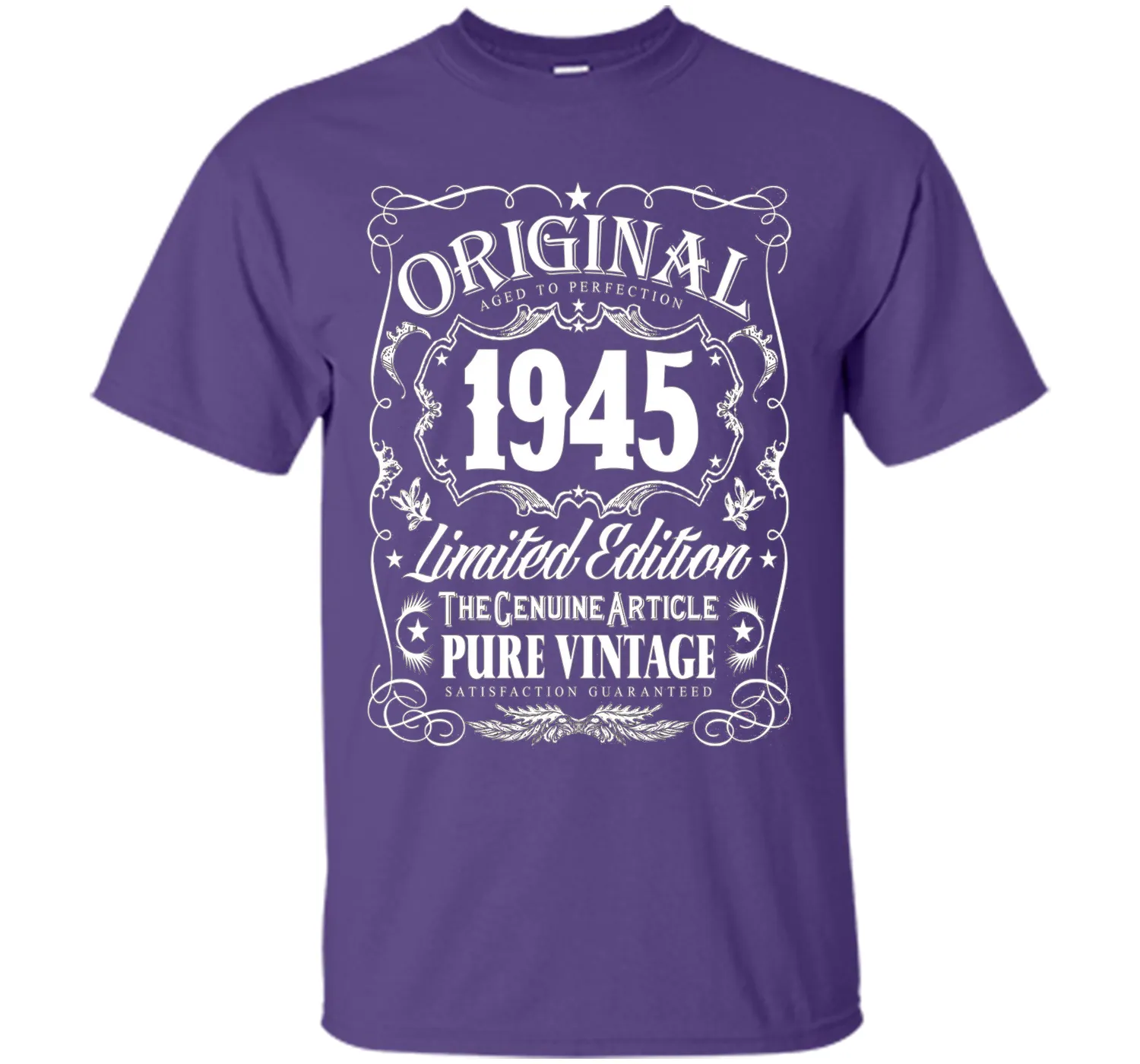 Original 1945 Aged To Perfection 71st Birthday T-Shirt