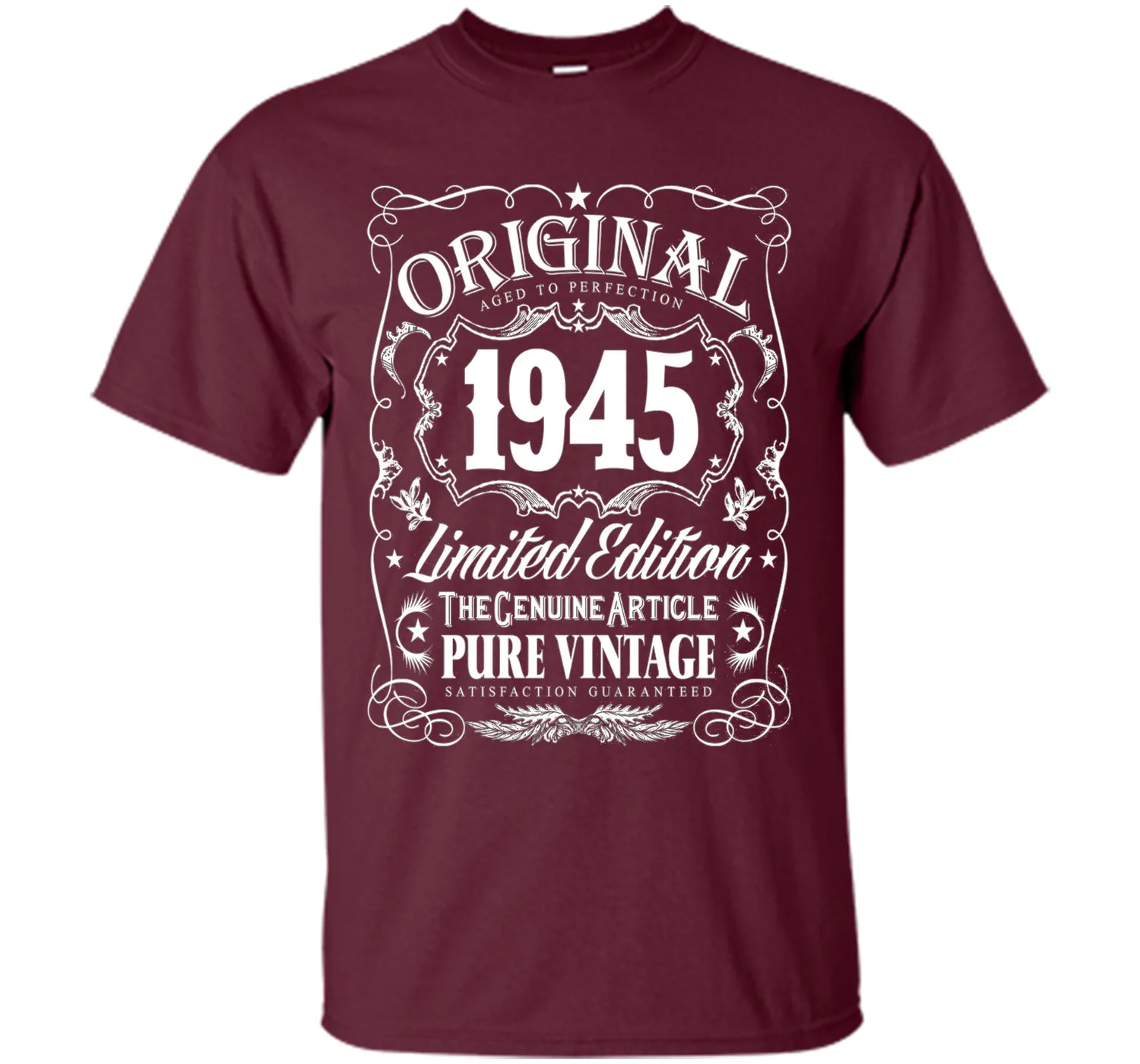 Original 1945 Aged To Perfection 71st Birthday T-Shirt