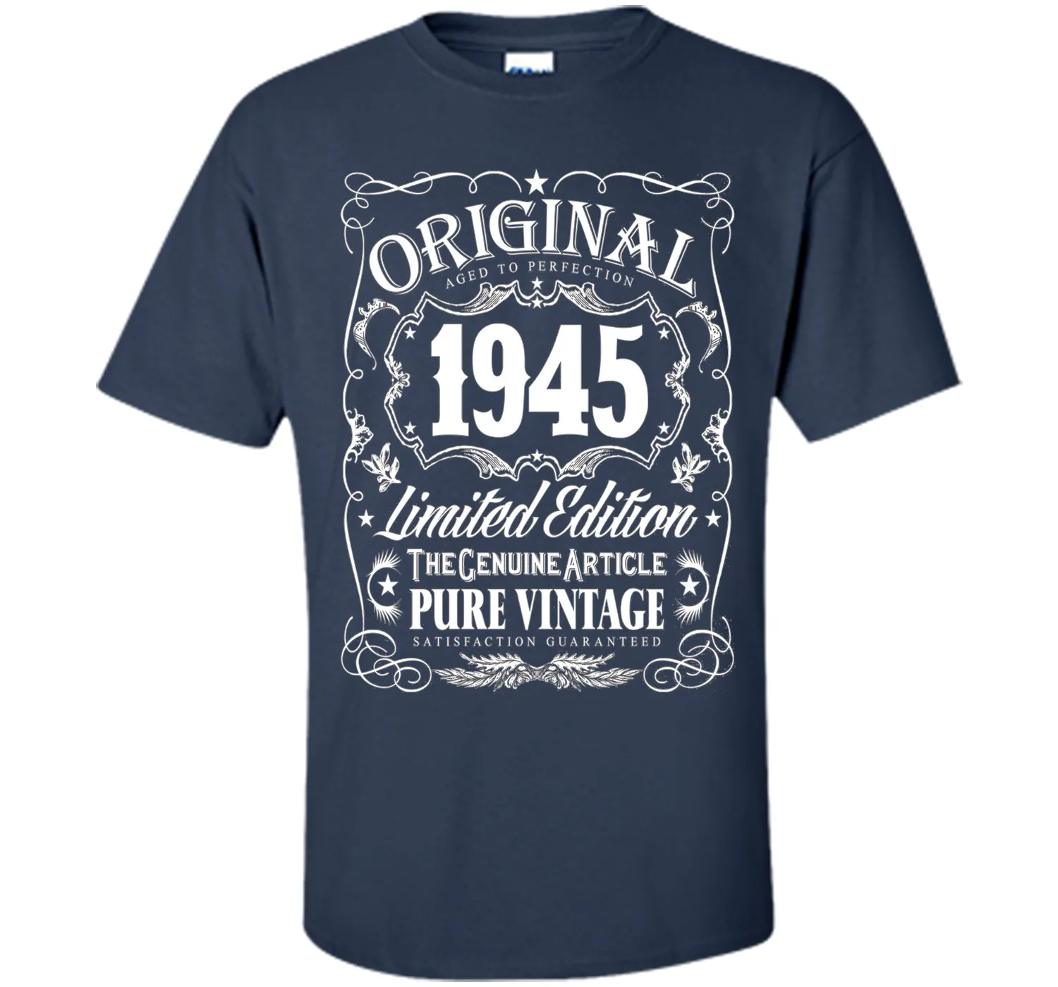 Original 1945 Aged To Perfection 71st Birthday T-Shirt