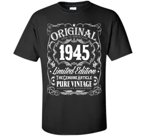 Original 1945 Aged To Perfection 71st Birthday T-Shirt
