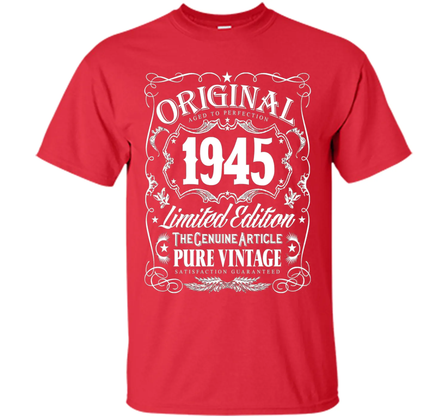 Original 1945 Aged To Perfection 71st Birthday T-Shirt