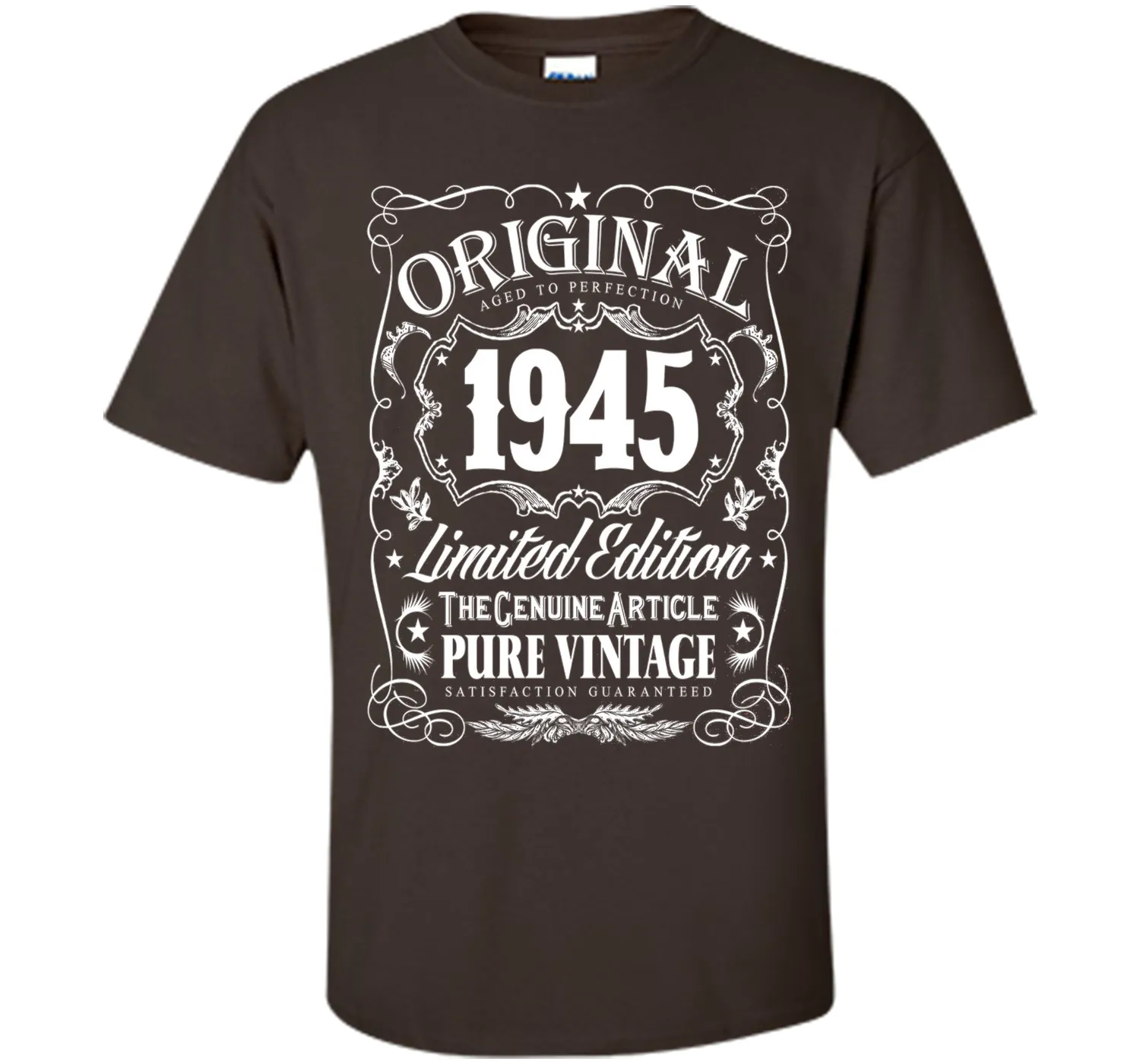 Original 1945 Aged To Perfection 71st Birthday T-Shirt