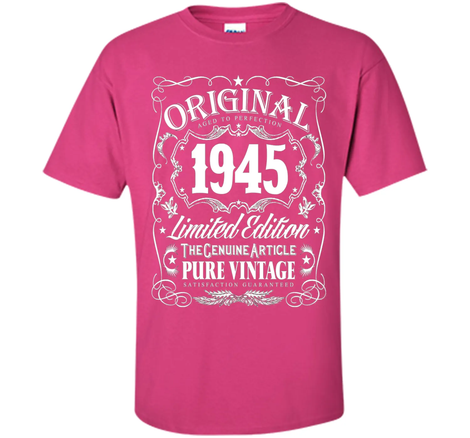 Original 1945 Aged To Perfection 71st Birthday T-Shirt