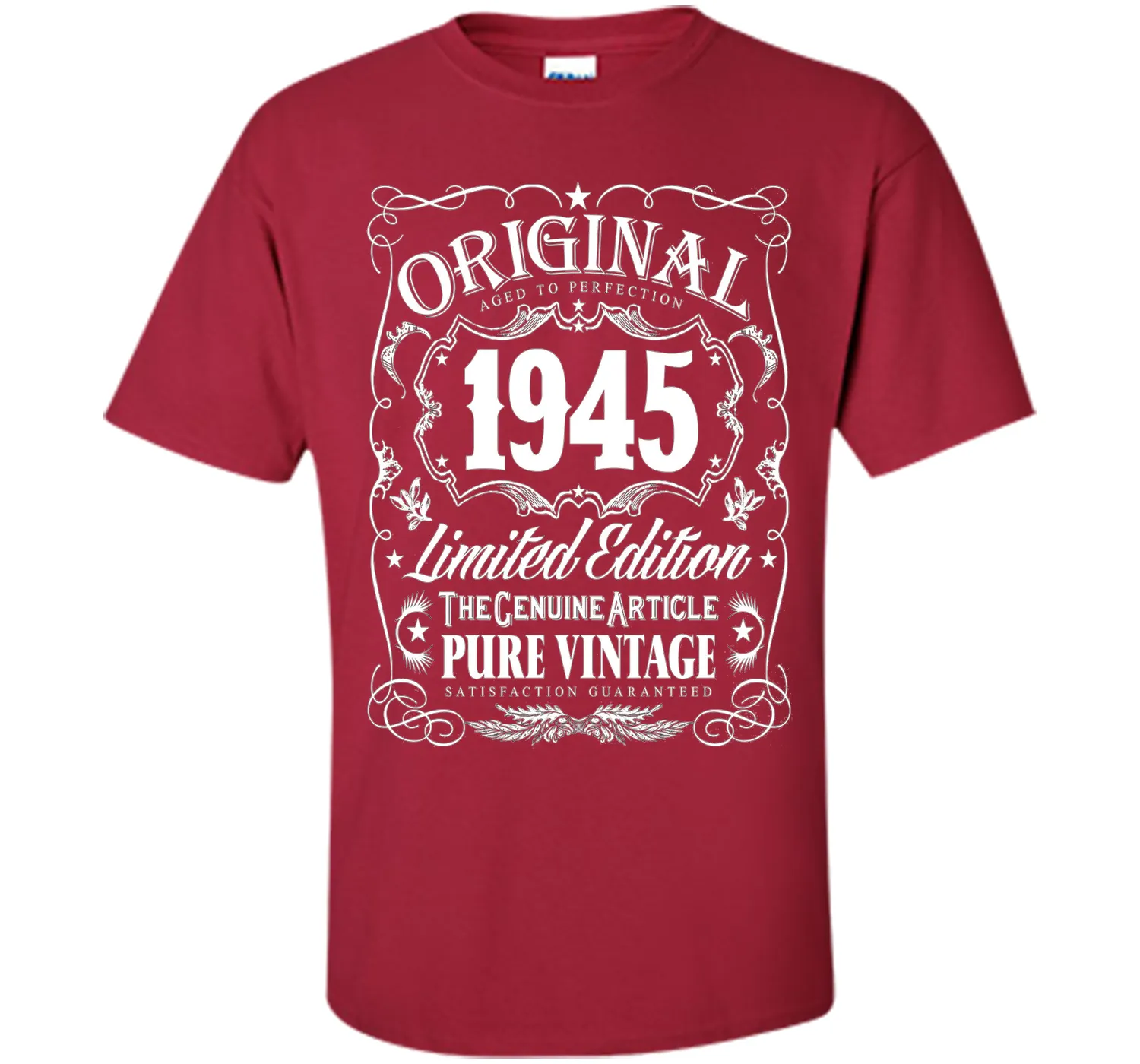 Original 1945 Aged To Perfection 71st Birthday T-Shirt