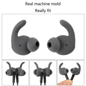 Pair of Earbuds Cover In-Ear Tips Soft Silicone Skin Earpiece Ear Hook Buds for Huawei xSport/Honor AM61 Headset
