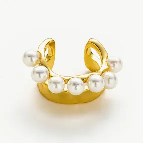 Pearls Ear Cuff