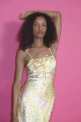 Penelope Slip Dress Garden Party