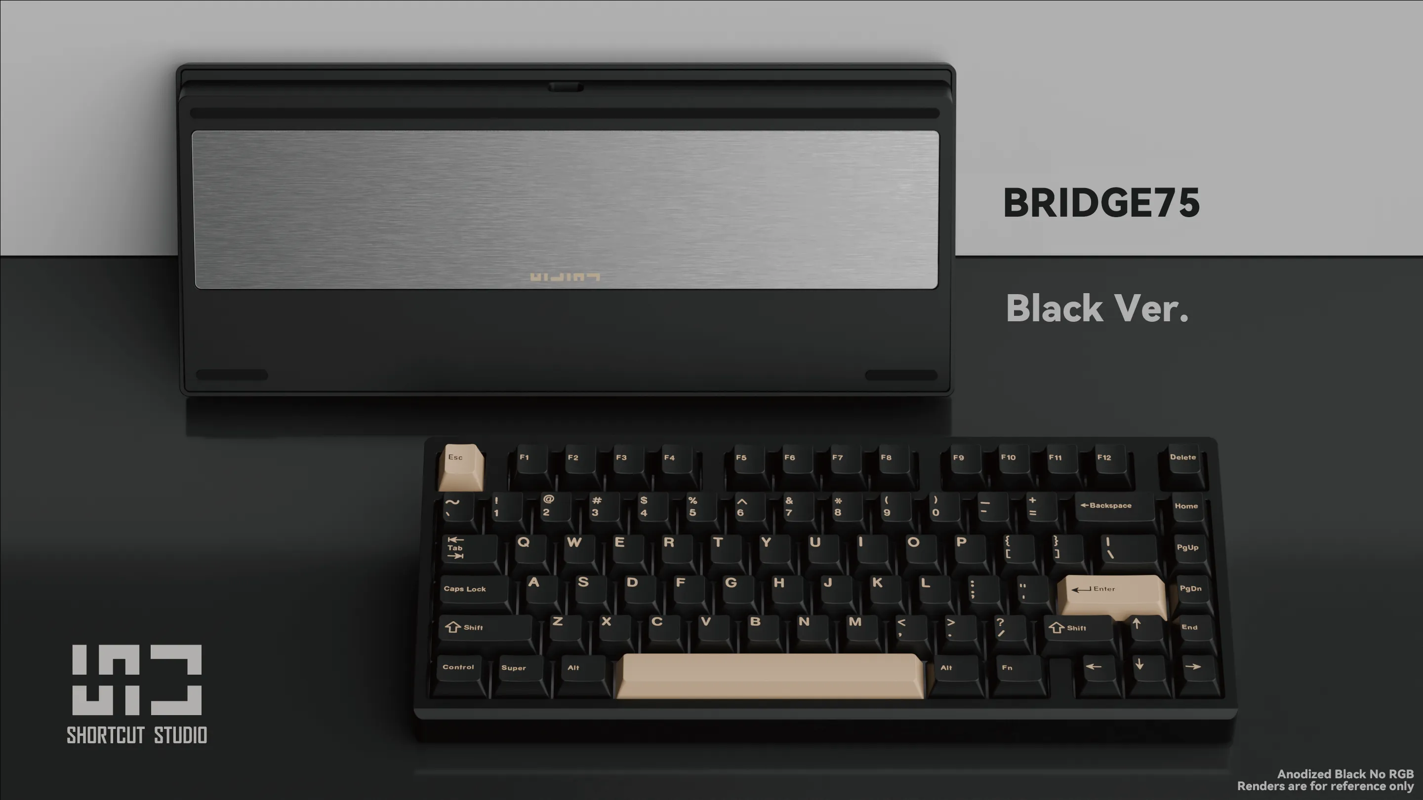 [Pre-Order] Shortcut Studio Bridge75 Keyboard - Pre-built Kit [Batch 2]