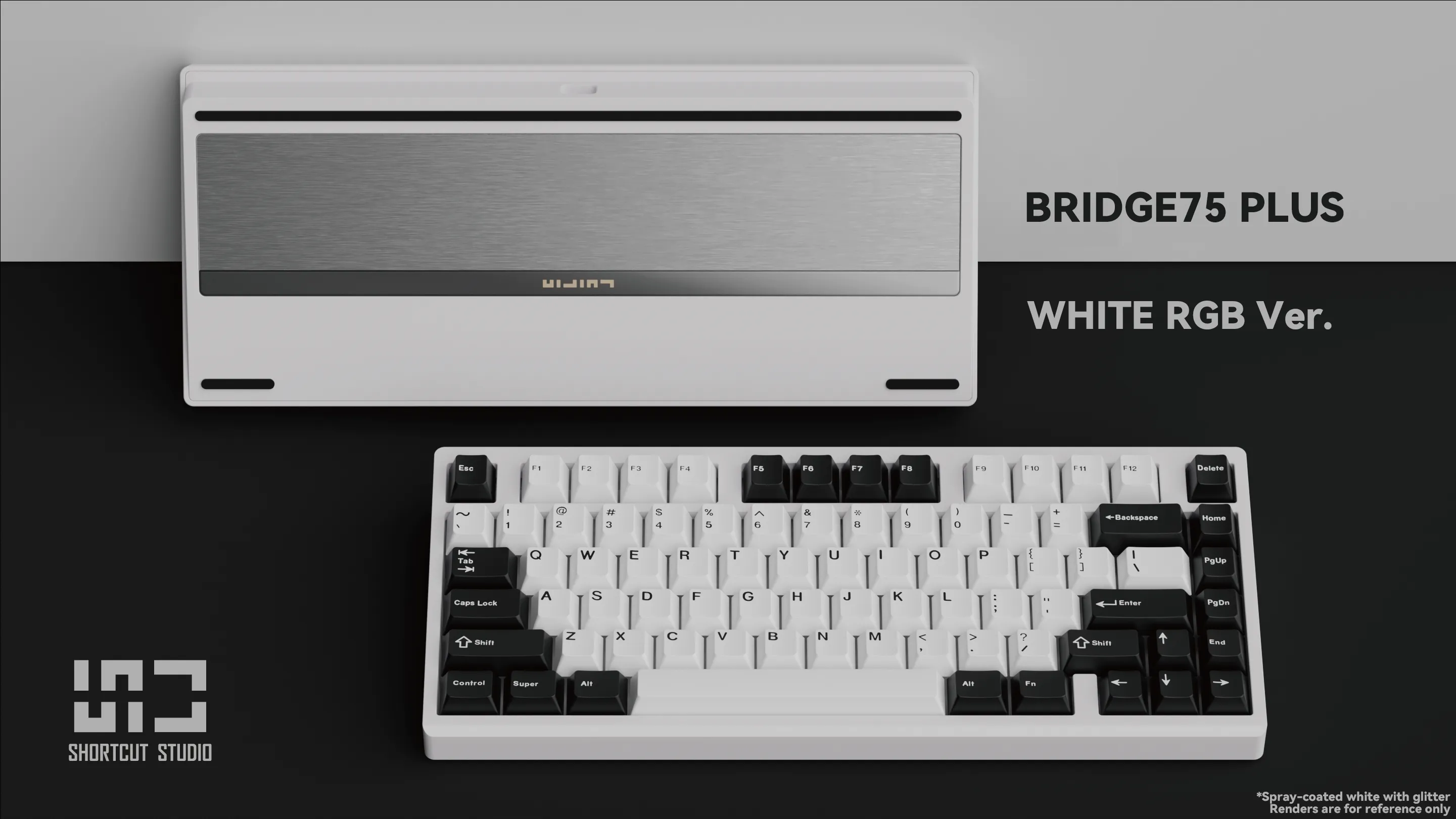 [Pre-Order] Shortcut Studio Bridge75 Keyboard - Pre-built Kit [Batch 2]