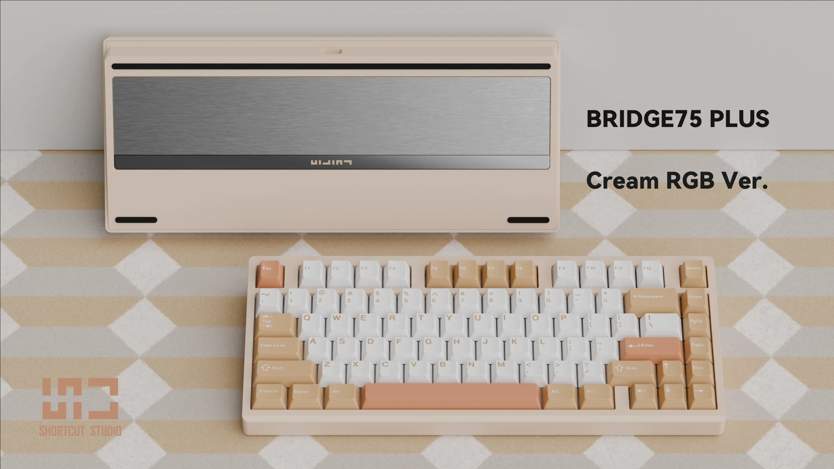 [Pre-Order] Shortcut Studio Bridge75 Keyboard - Pre-built Kit [Batch 2]