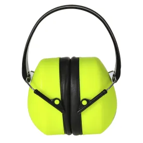 PS41 - Super High Viz Ear Protector Yellow Ear Defender Portwest