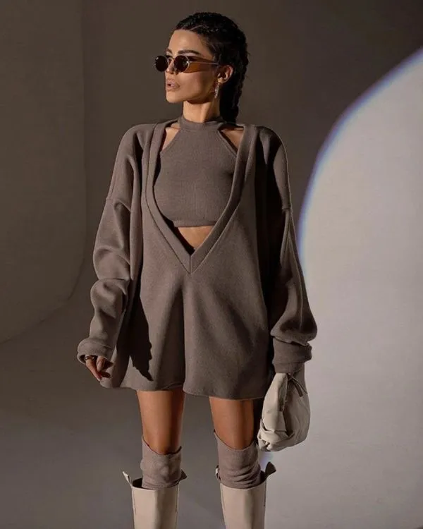 Pullover Kleid Haley