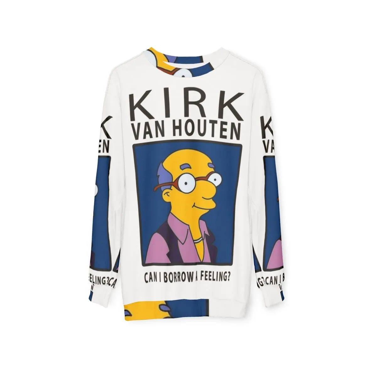 "Borrow a Feeling" The Simpsons Kirk Van Houten Sweatshirt
