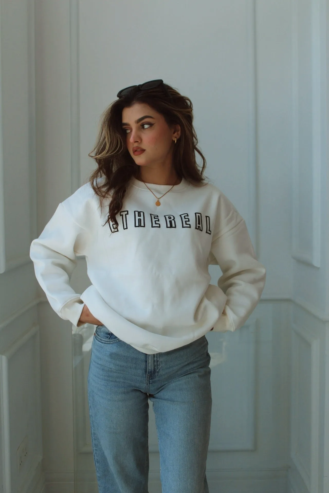 "ETHEREAL" Oversized Sweatshirt