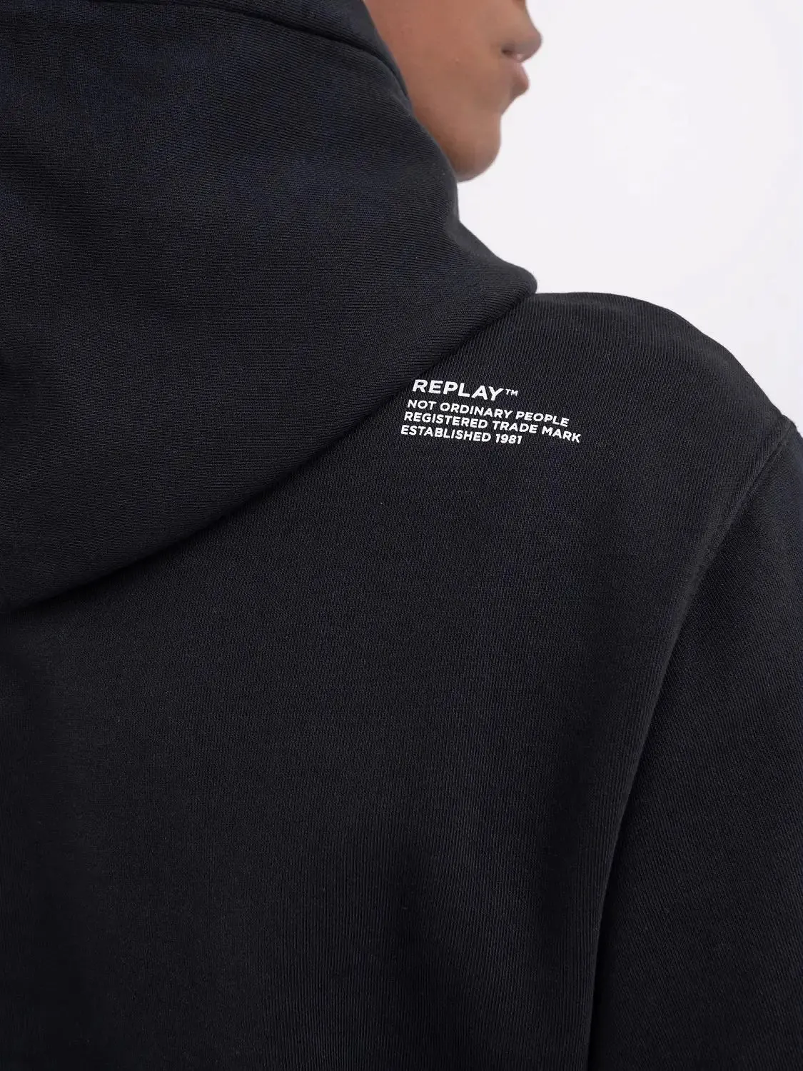 Replay M6702 Button Hoodie