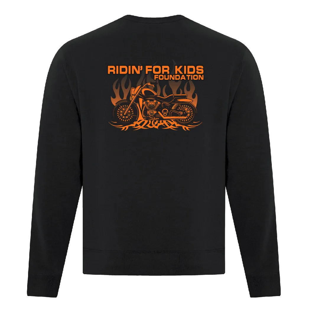 Ridin' For Kids Unisex Crewneck Sweatshirt (RFKT002PC-F2400)