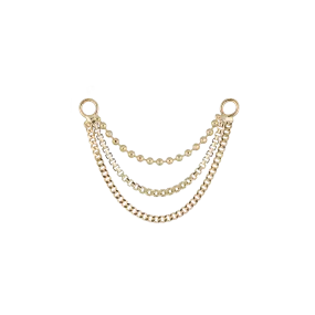 Riva Triple Mixed Chain Attachment