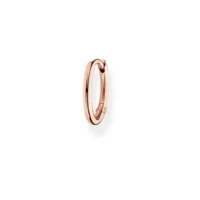 Rose Gold Hoop Single Earring 15mm CR661-415-40