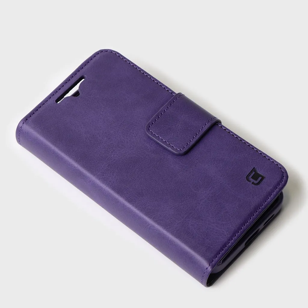 Samsung Galaxy S25 Leather Wallet Case With MagSafe | RFID Blocking   5 Card Slots