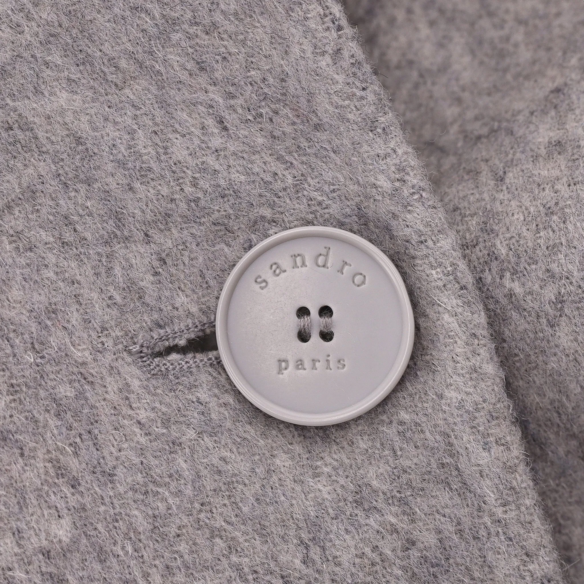 Sandro Wool Coat. Size 38FR
