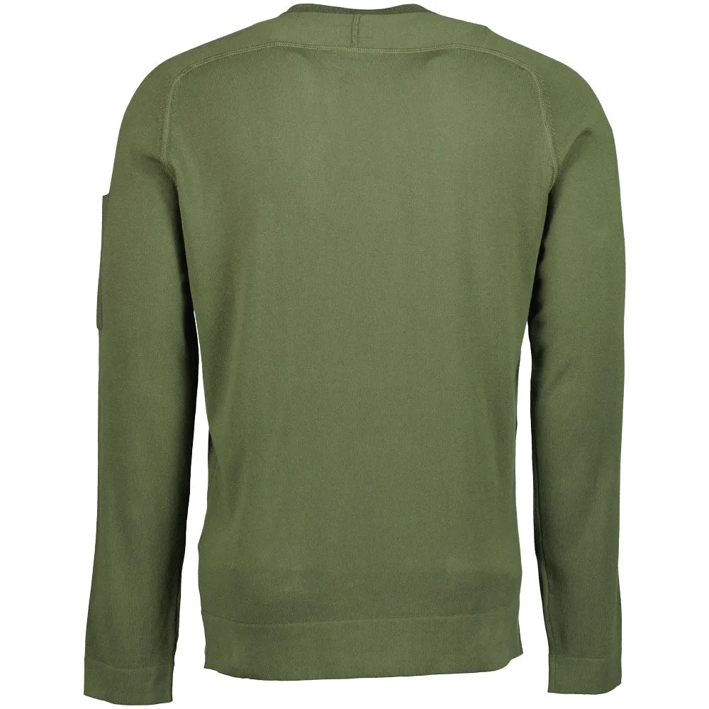 Sea Island Knitted Lens Sweatshirt