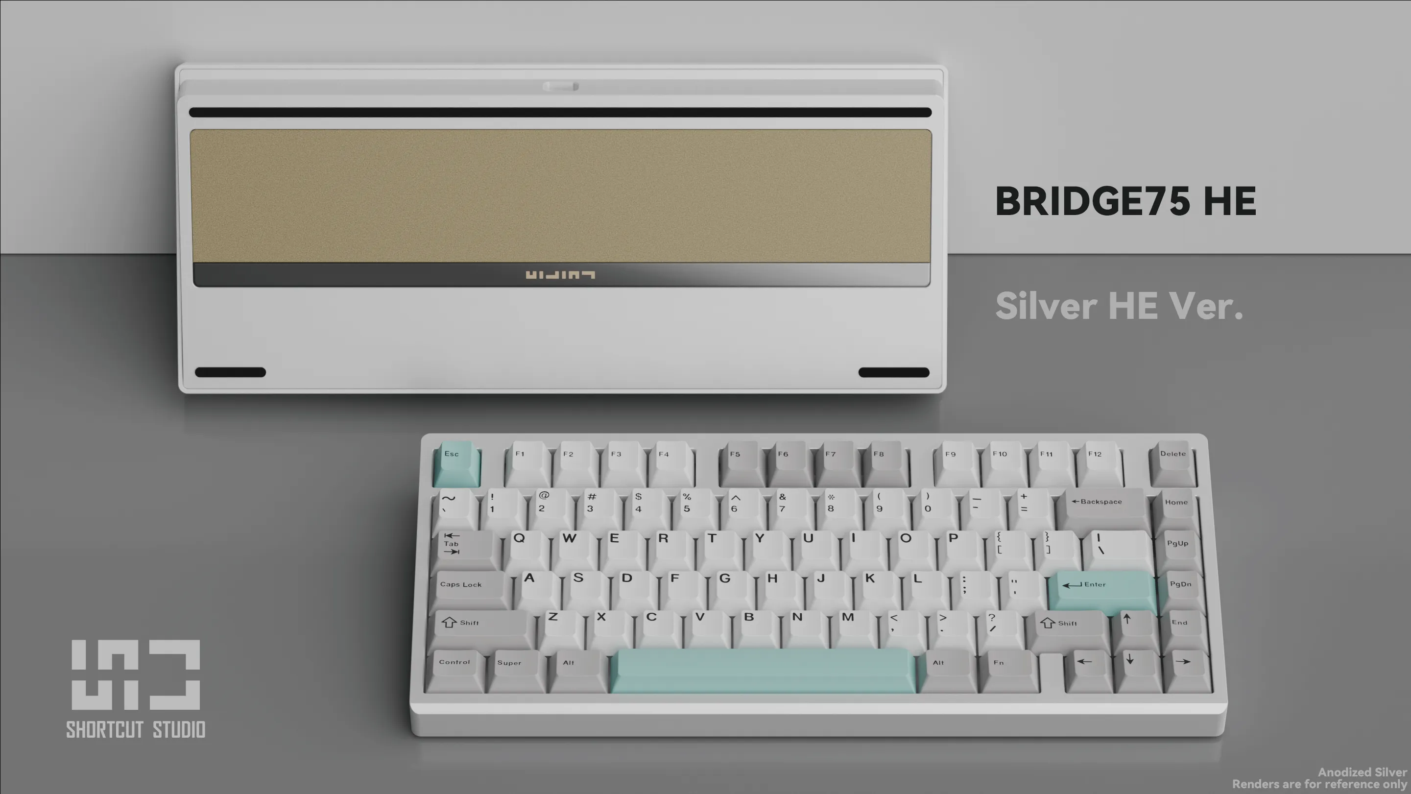 Shortcut Studio Bridge75 Keyboard - Pre-built Kit