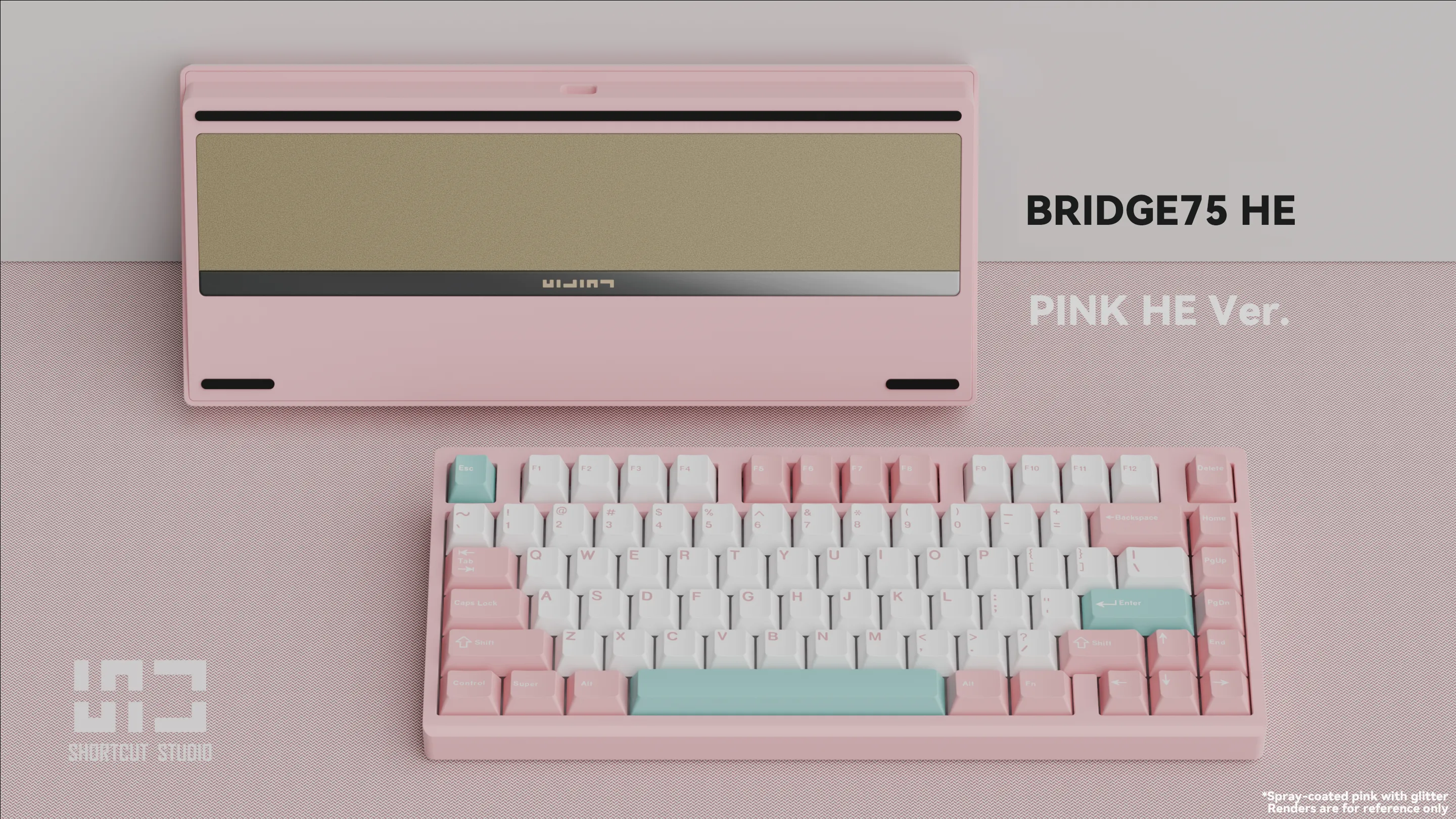 Shortcut Studio Bridge75 Keyboard - Pre-built Kit