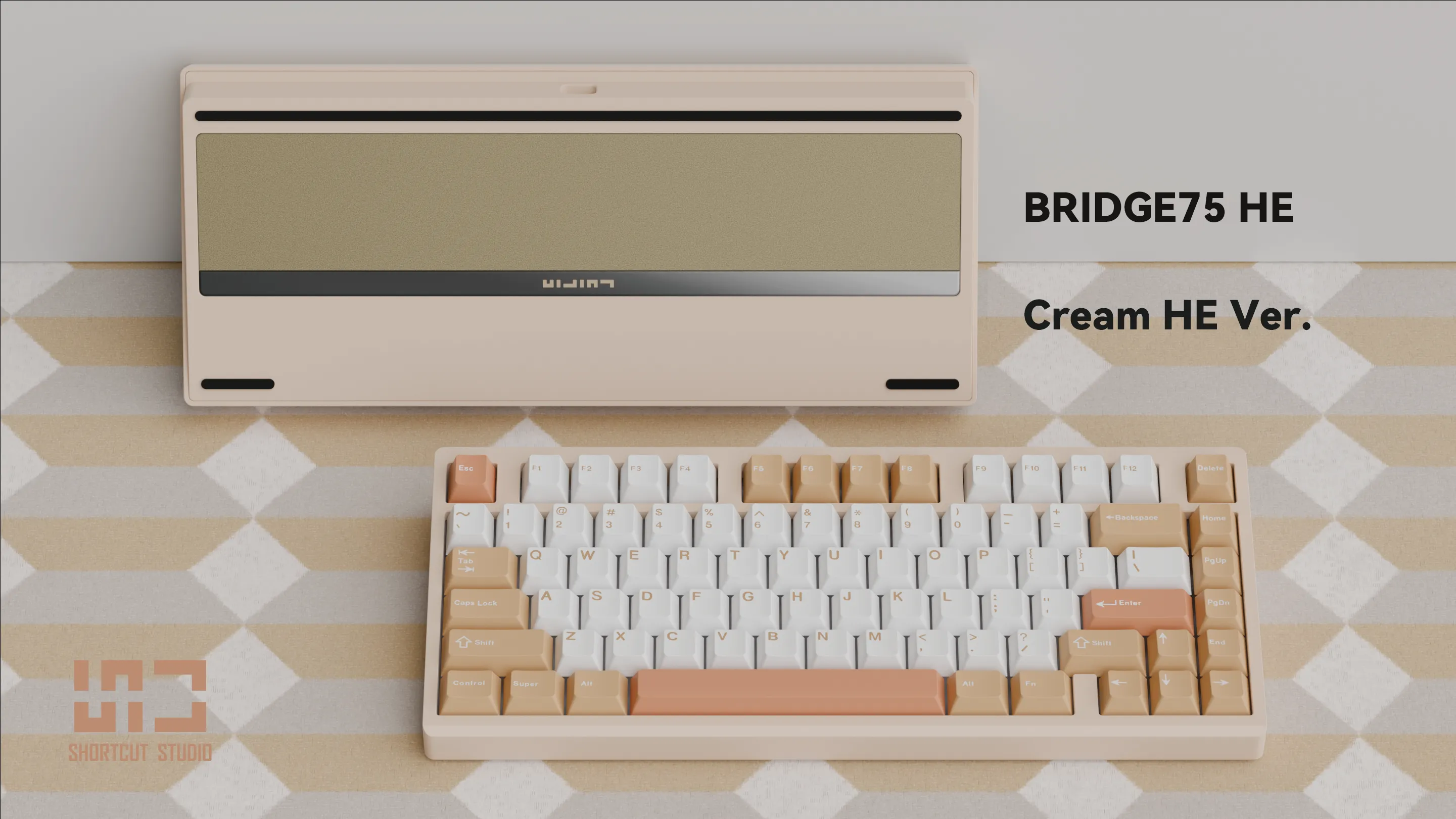 Shortcut Studio Bridge75 Keyboard - Pre-built Kit