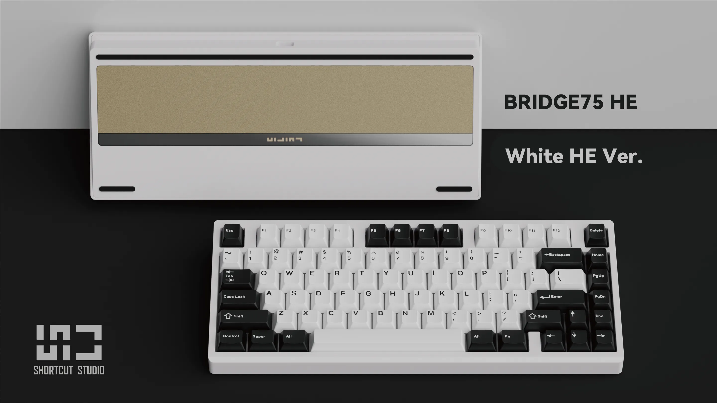 Shortcut Studio Bridge75 Keyboard - Pre-built Kit