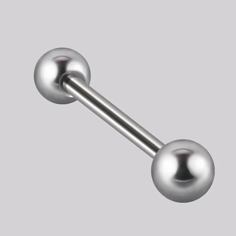 Silver Color Screw Back G23 Titanium Piercing Ring