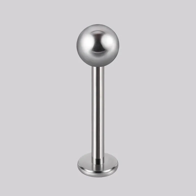 Silver Color Screw Back G23 Titanium Piercing Ring