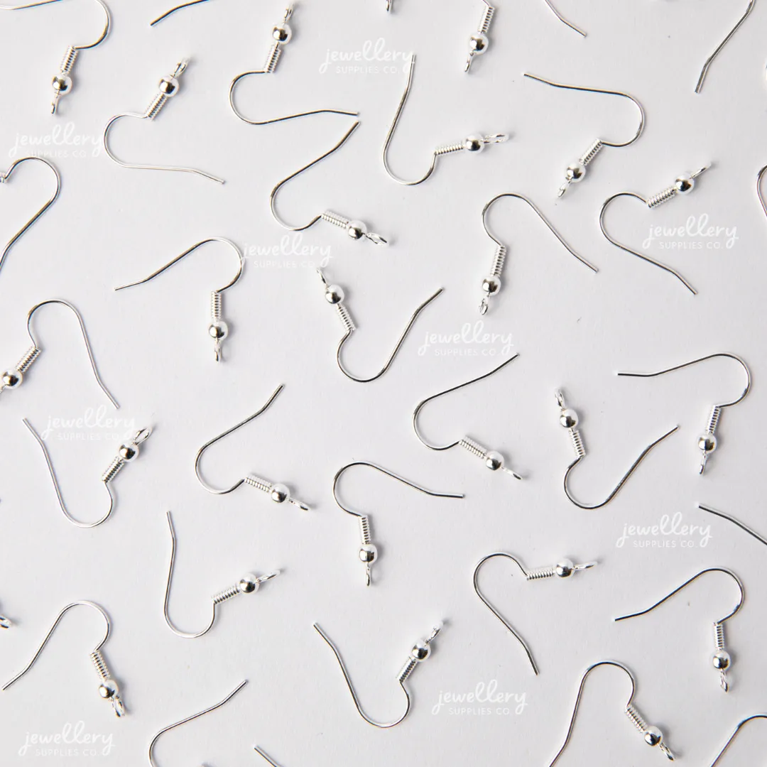 Silver Surgical Steel (316L) Shepherd Hook Earrings
