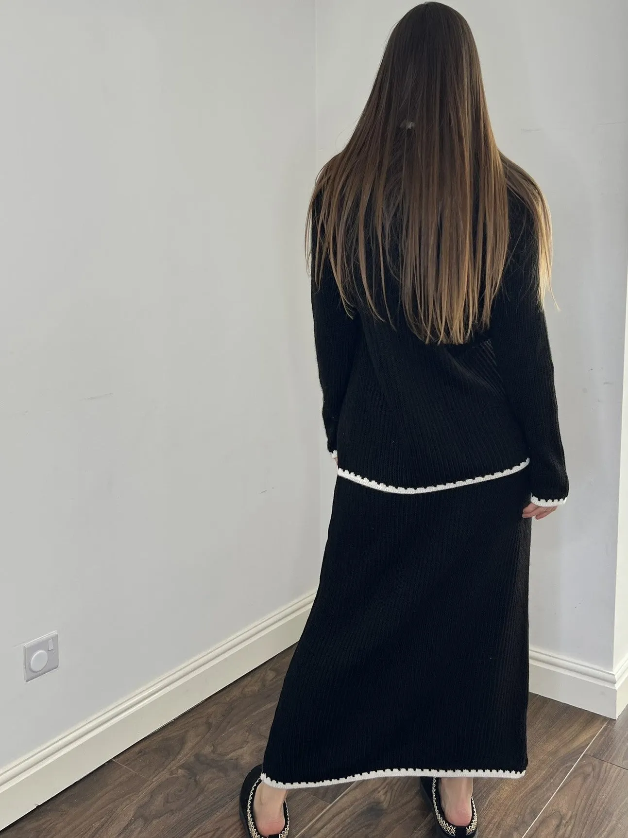 Simi Skirt Co-Ord - Black