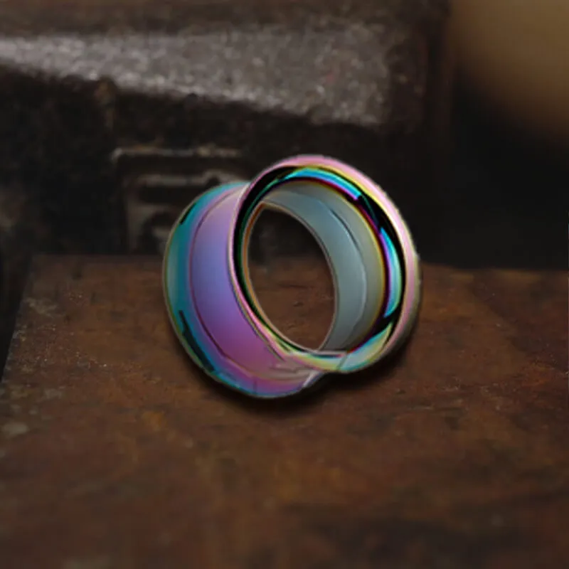 Simple Stretching Tunnel Stainless Steel Ear Gauge