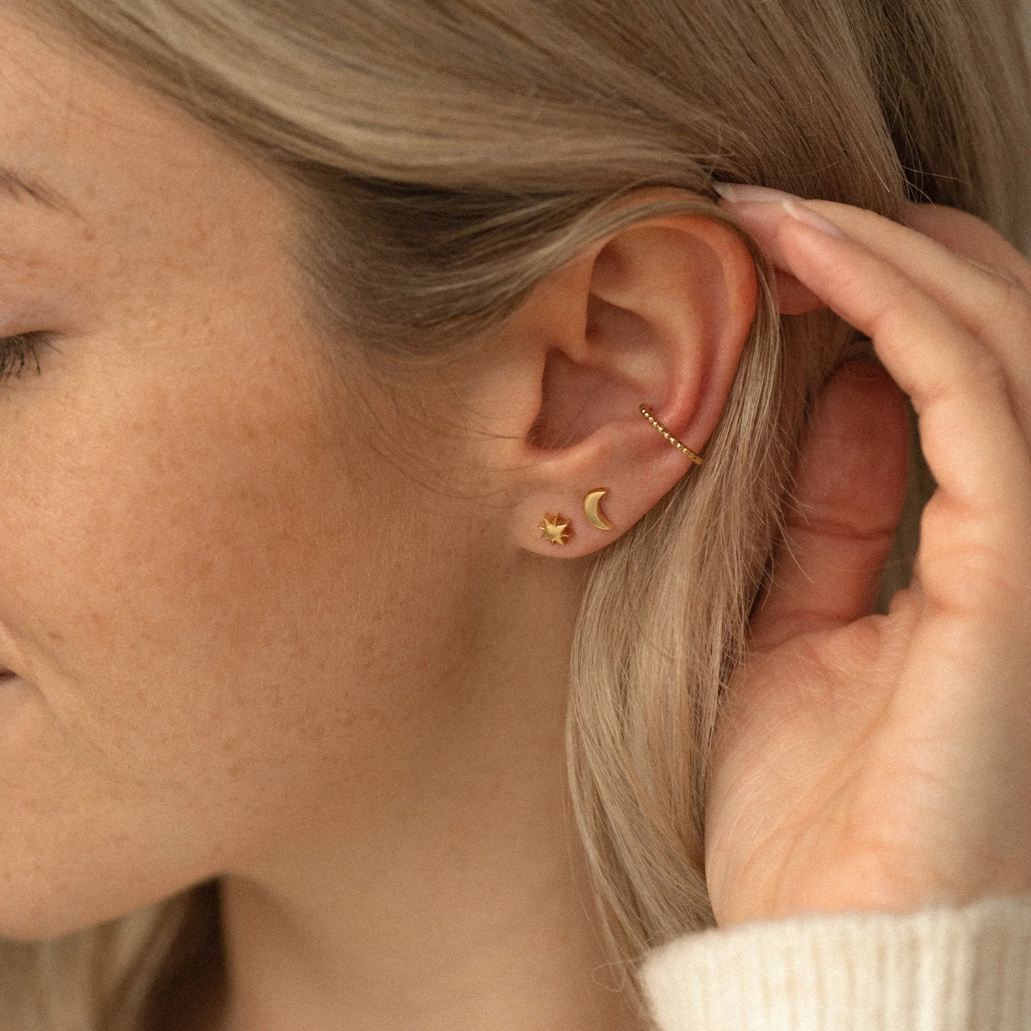 Single Solstice Ear Cuff