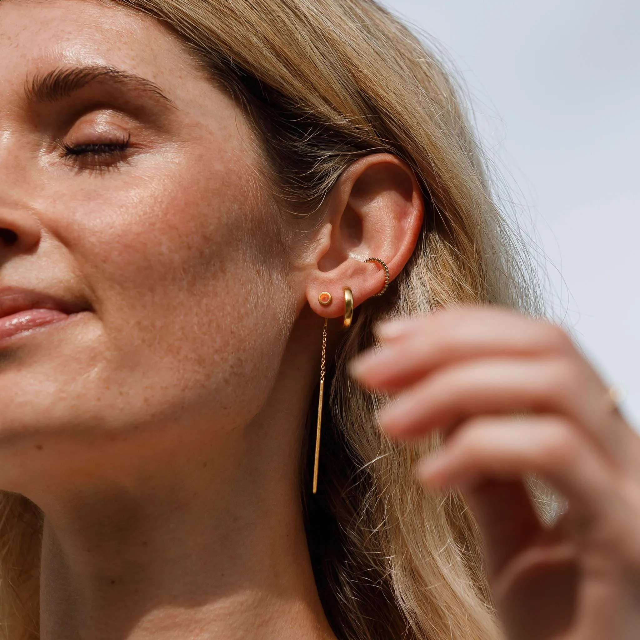 Single Solstice Ear Cuff